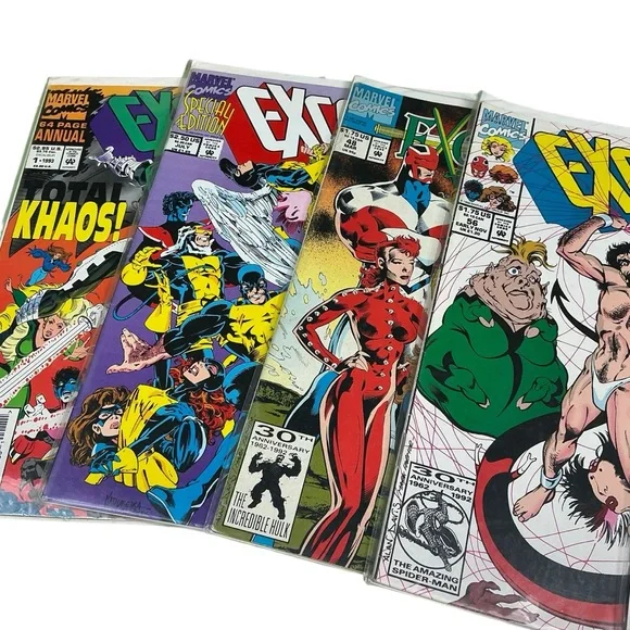 Vintage Marvel Excalibur 80s/90s comic book bundle set of 20 - Picture 2 of 5